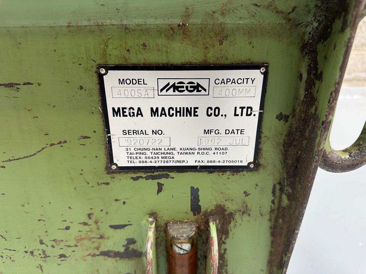 Used Mega BS 400 SA Horizontal Bandsaw