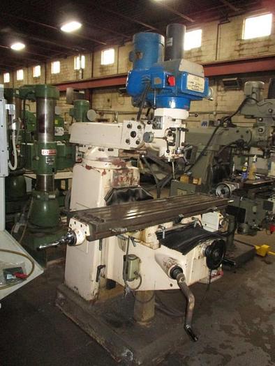 Used 12" X 54" K & R VERTICAL MILLING MACHINE