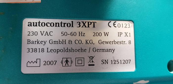 Used Gambro Prismaflex Dialysegerät mit Barkey Auto Control 3XPT Unit