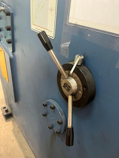 Used ONLY “USED” ACL MODEL QC12K HYDRAULIC SWING BEAM SHEAR