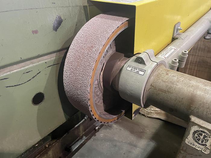 Used “USED” GALLANT ROTOBELT DUAL 4″ X 14″ BELT GRINDER