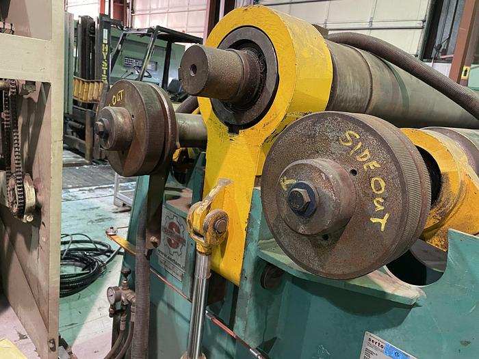 Used “Used” Sertom RIMI 4RP 10-30 4 Roll Plate Rolls