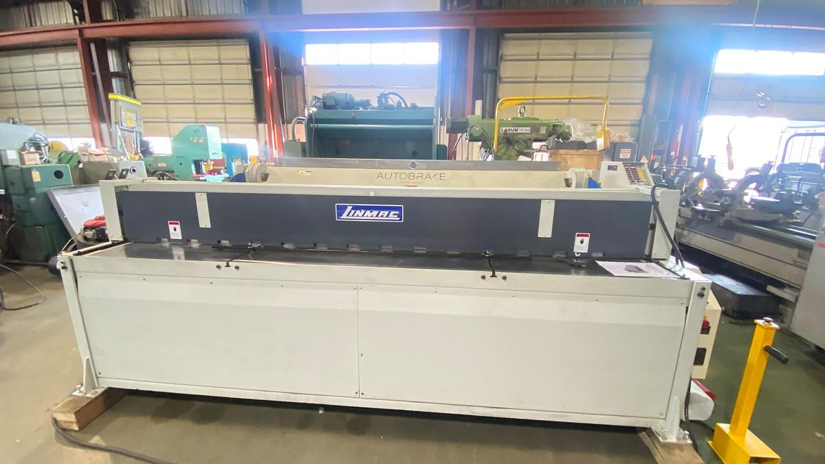 NEW MODERN LINMAC MODEL H-12014 HYDRAULIC POWER SHEAR
