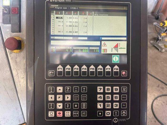 Used 16 Gauge x 10′ RAS Turbobend CNC Folding Machine, 2002