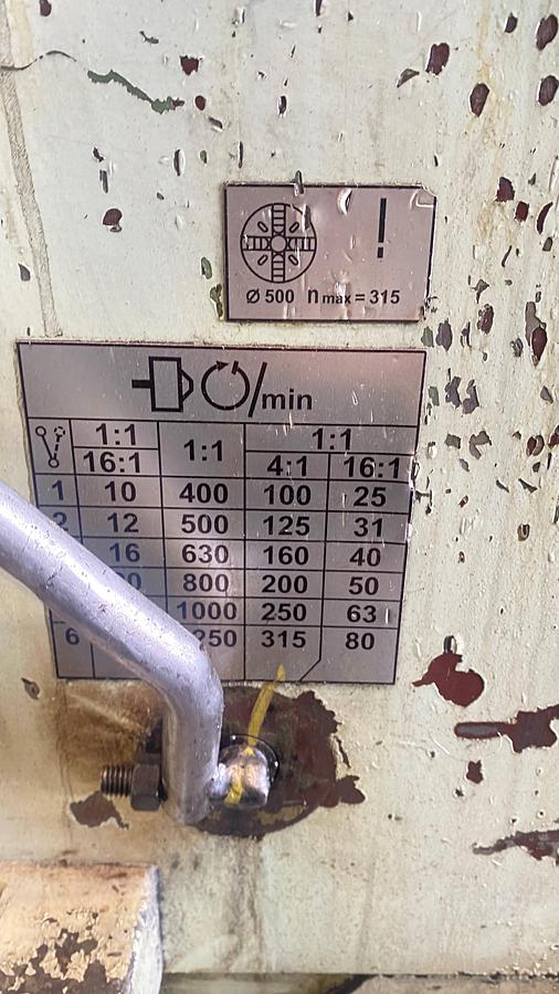 Used (1) "ONLY" USED STANCO MODEL IM63H-3 LATHE