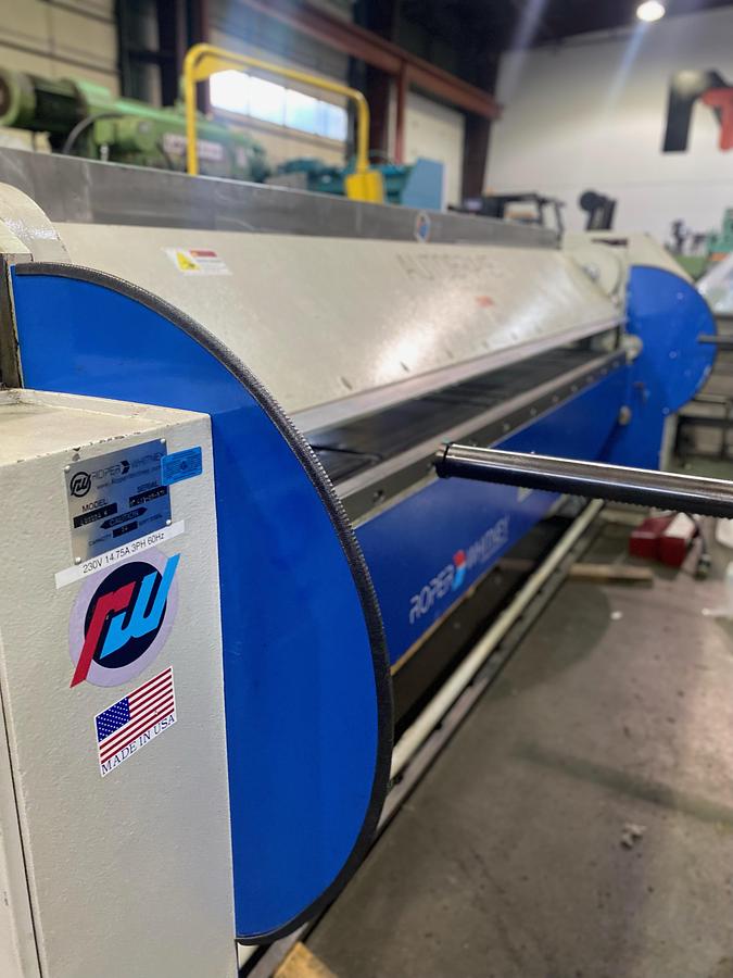 Used ONLY “USED” ROPER WHITNEY MODEL AB1014K FOLDING MACHINE