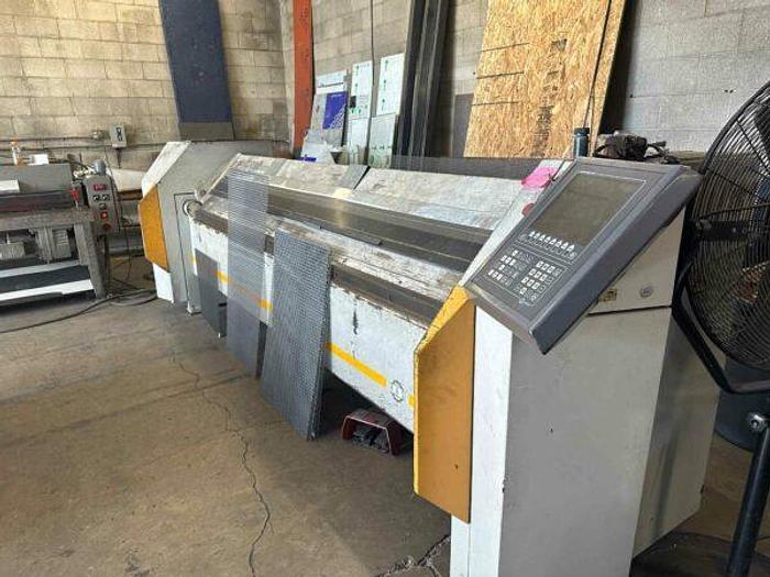 Used 16 Gauge x 10′ RAS Turbobend CNC Folding Machine, 2002