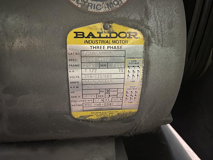 Used “USED” GALLANT ROTOBELT DUAL 4″ X 14″ BELT GRINDER