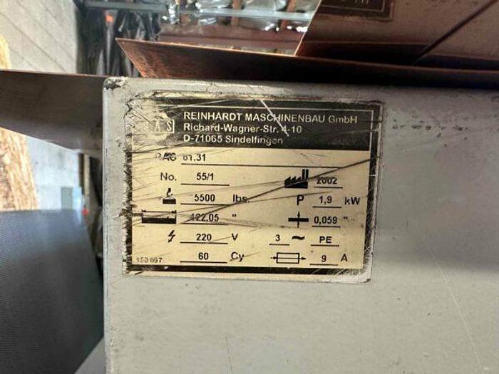 Used 16 Gauge x 10′ RAS Turbobend CNC Folding Machine, 2002