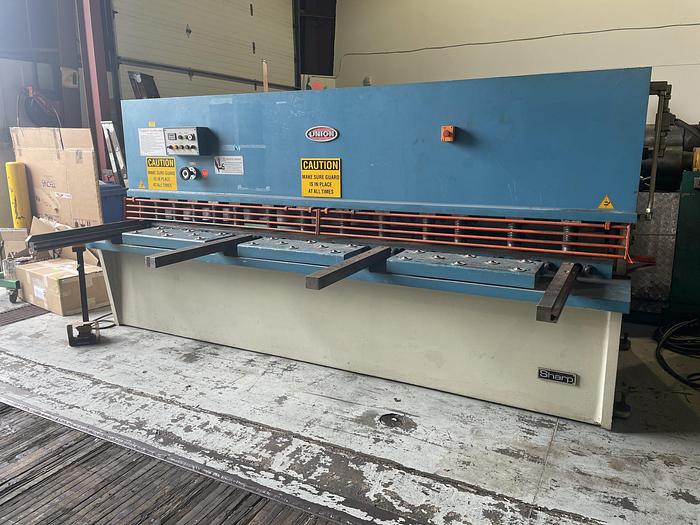 Used “USED” UNION MODEL 3/8 127 HYDRAULIC SHEAR