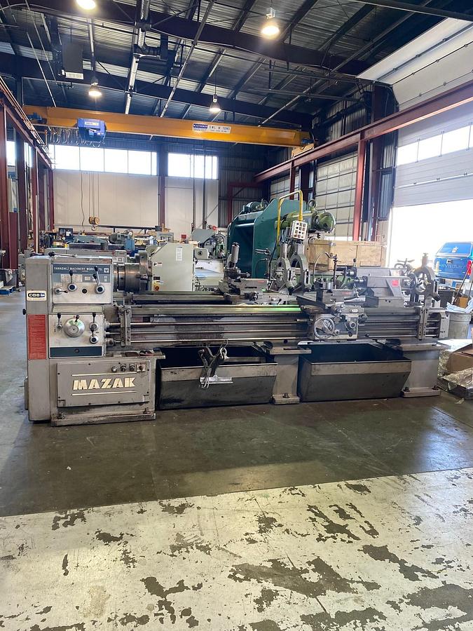 Used (1) "ONLY “USED” MAZAK MODEL 20 x 96"  HEAVY-DUTY HIGH-SPEED PRECISION LATHE