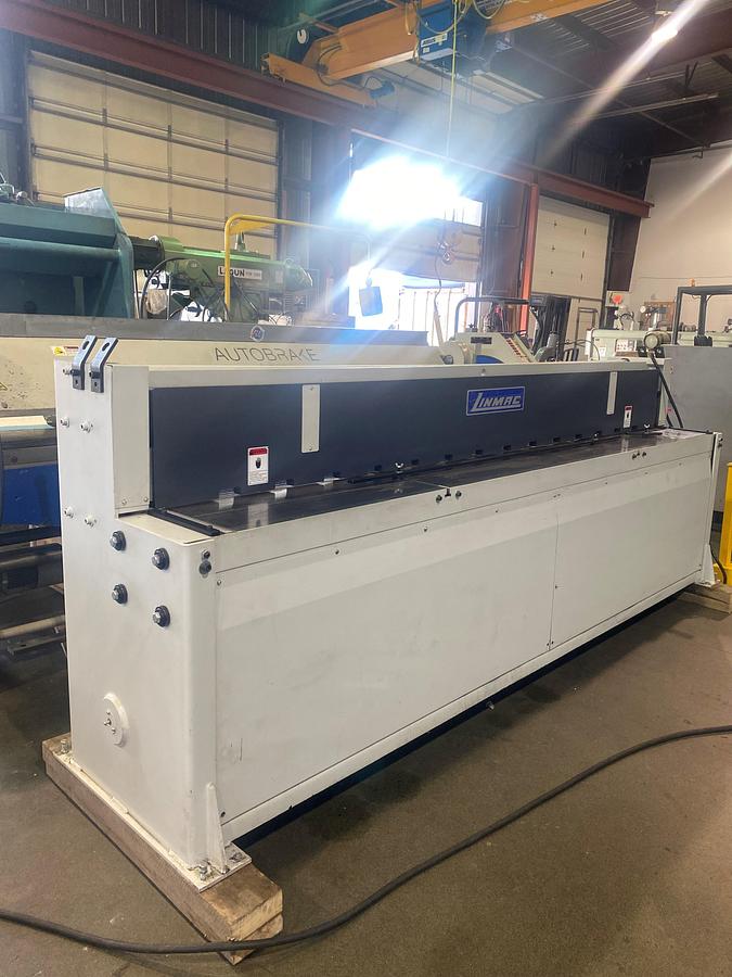 NEW MODERN LINMAC MODEL H-12014 HYDRAULIC POWER SHEAR