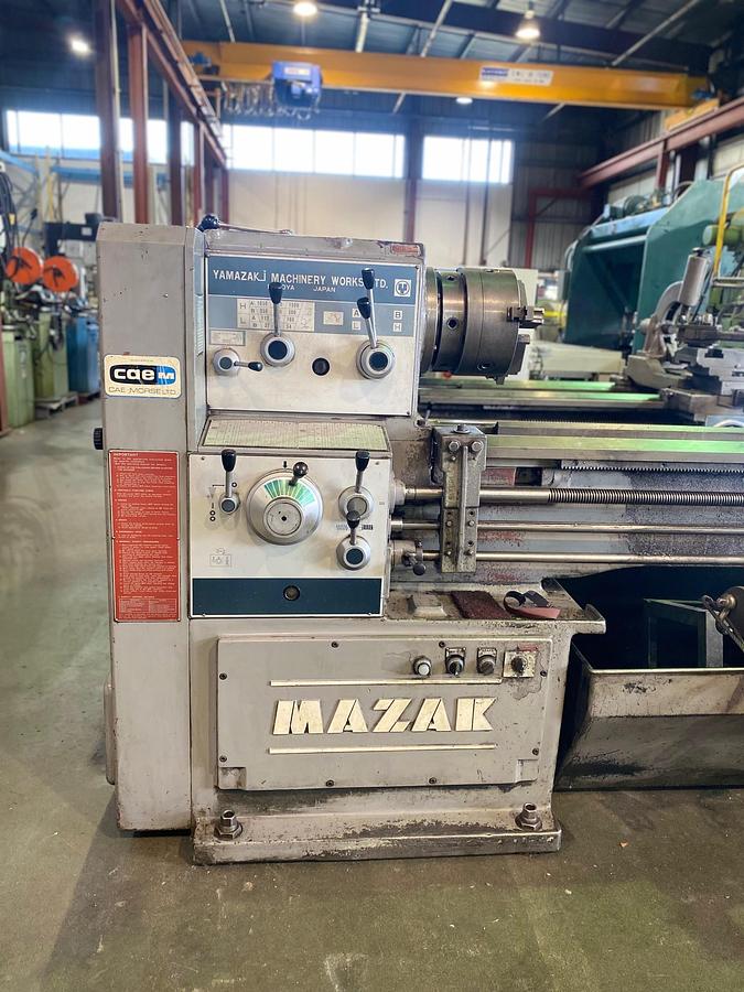 Used (1) "ONLY “USED” MAZAK MODEL 20 x 96"  HEAVY-DUTY HIGH-SPEED PRECISION LATHE