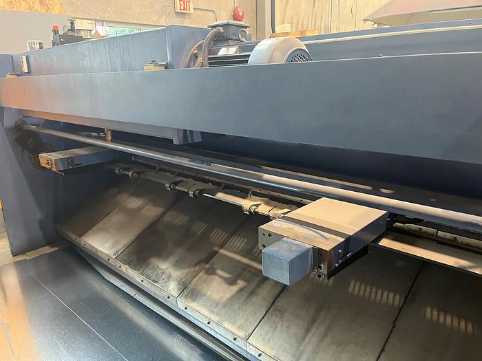 Used ONLY “USED” ACL MODEL QC12K HYDRAULIC SWING BEAM SHEAR