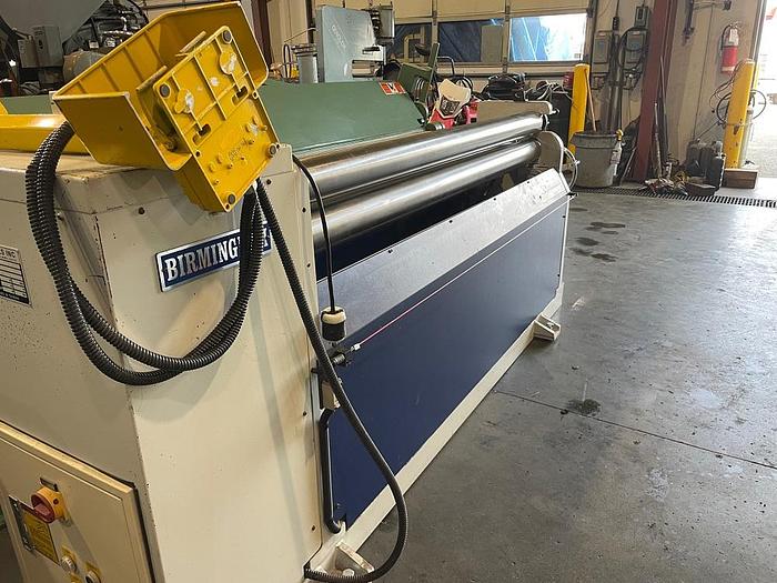 Used “USED” BIRMINGHAM 6FT 12Ga Hydraulic Single Pinch Plate Roll