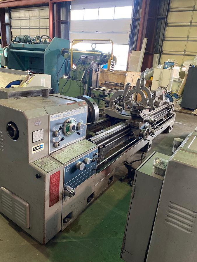 Used (1) "ONLY “USED” MAZAK MODEL 24 x 120 HEAVY-DUTY HIGH-SPEED PRECISION LATHE