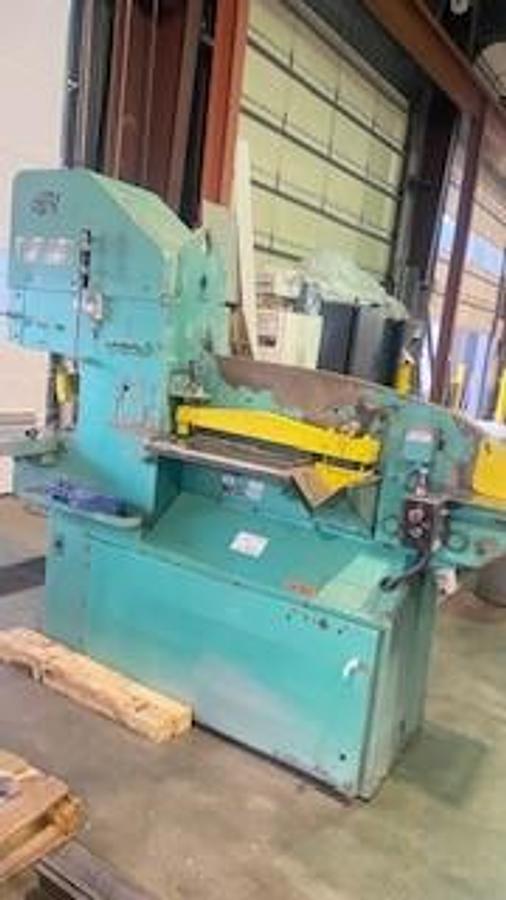 Used USED PIRANHA MODEL PII88 IRONWORKER 88 TON, 7" STROKE. 9" THROAT, 14" OPEN 600VOLT