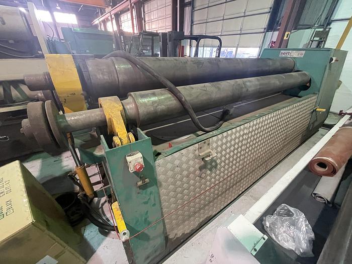 Used “Used” Sertom RIMI 4RP 10-30 4 Roll Plate Rolls