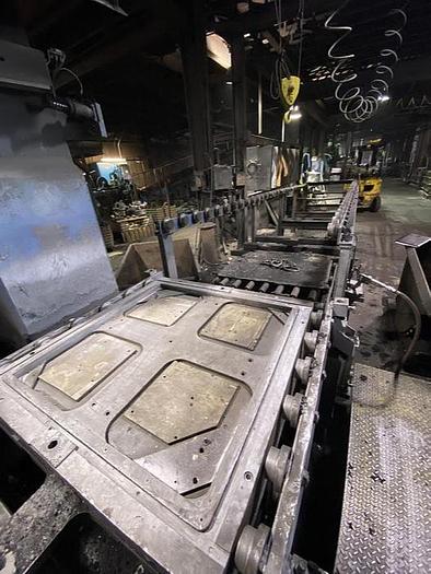 Used BRITISH MOLDING MACHINE QJS-230 JOLT SQUEEZE SHUTTLE LIFT (Sale pending)