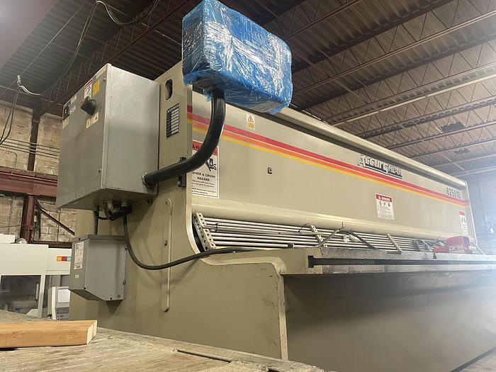 Used 3/8" X 12', ACCURSHEAR, 2013, MODEL 637512, HYDRAULIC SHEAR