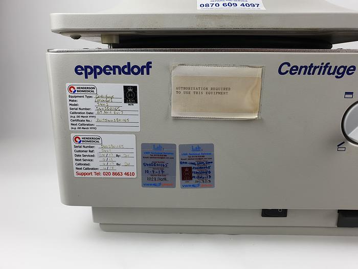 Used Eppendorf 5403 Centrifuge