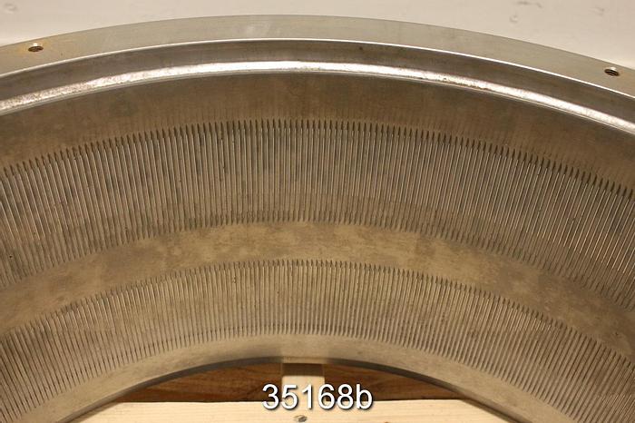 Unused Black Clawson UV100 Pressure Screen Basket, .010" Slots #35168