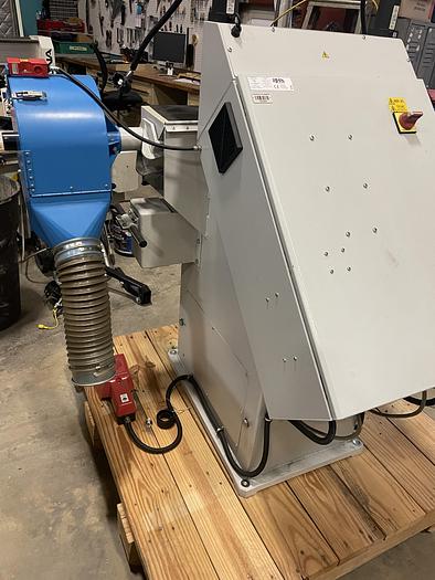 Used POWERFIN BULL DOUBLE ENDED BUFFING AND POLISHING MACHINE / GRINDER OR CUTOFF