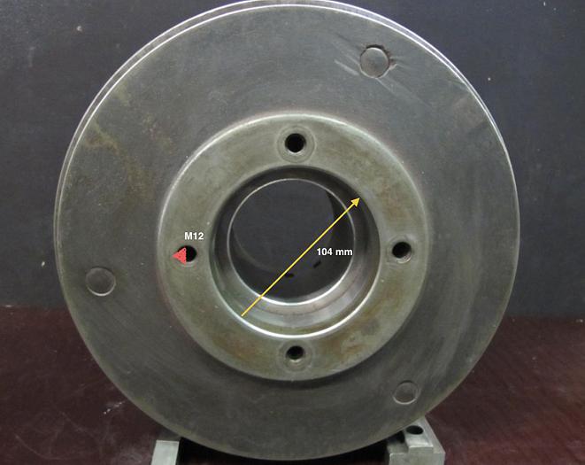 Gebraucht Dreibackenfutter Forkardt F 315