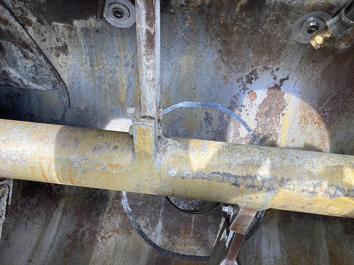 Used Used Littleford approximately 30 cubic feet carbon steel jacketed mixer