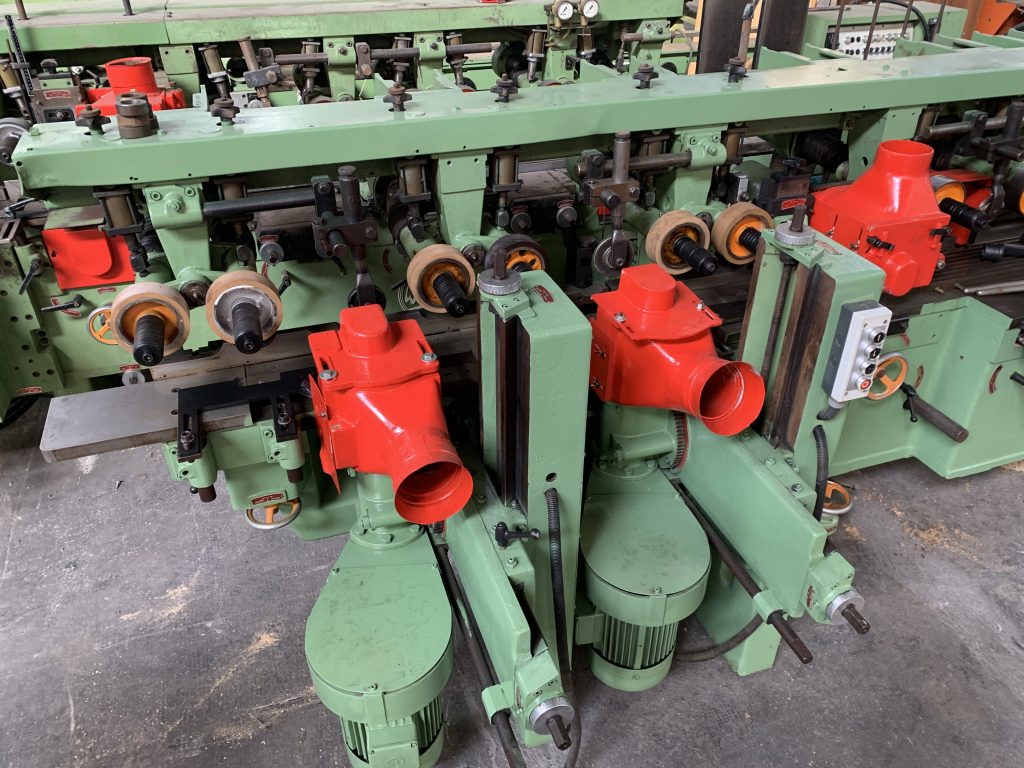 Usato Scorniciatrice marca Weinig modello PFA 17N a 8 alberi