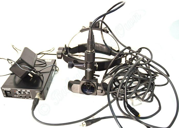 Used Heine Video Omega 2 Binocular Indirect Ophthalmoscope Headset - Tested