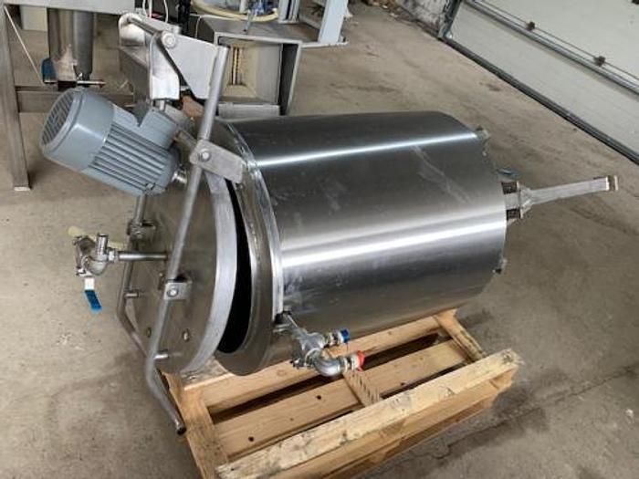 180 liters rustfrie procestanke
