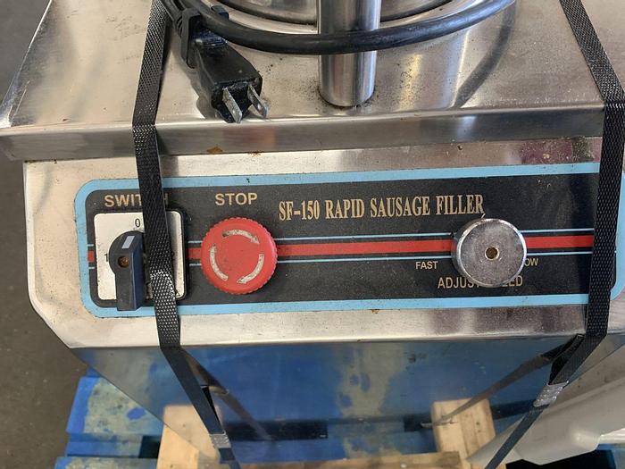 Used Stuffer, Sausage, SF150 Rapid Sausage Filler, 300 kg/hr #S744455