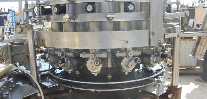 Used Filler, Piston, 14-Head, Rotary, S/st, Elmar Indus #S735565