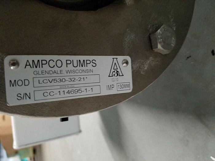 Ampco Centrifugal Pump Medical Pharmaceutical Dairy Medical STAINLESS STEEL