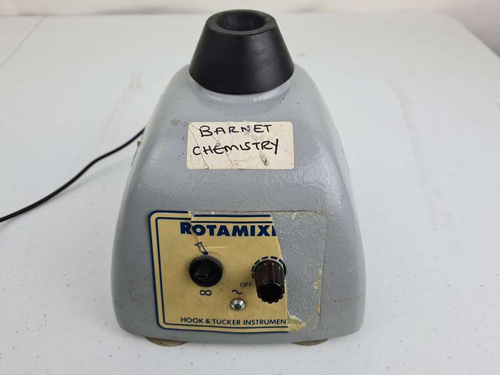 Used Hook and Tucker Rotamixer vortex mixer