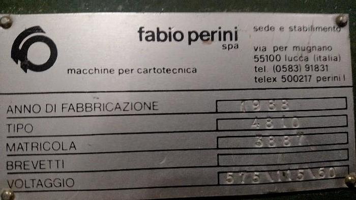 Used 106" (2.70M) FABIO PERINI TISSUE TOWEL SHAFTLESS UNWIND STANDS (2)