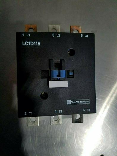 Used Telemecanique 250 Amp Main Contactor LC1 D115/ LC111500 + Heat Sink SHIPS FREE