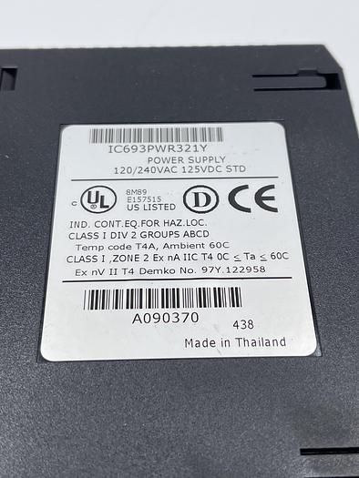 Used GE GE IC693PWR321Y
