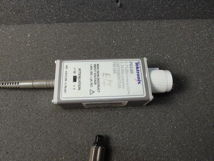 Used TEKTRONIX P6248 1.7 GHz DIFFERENTIAL PROBE