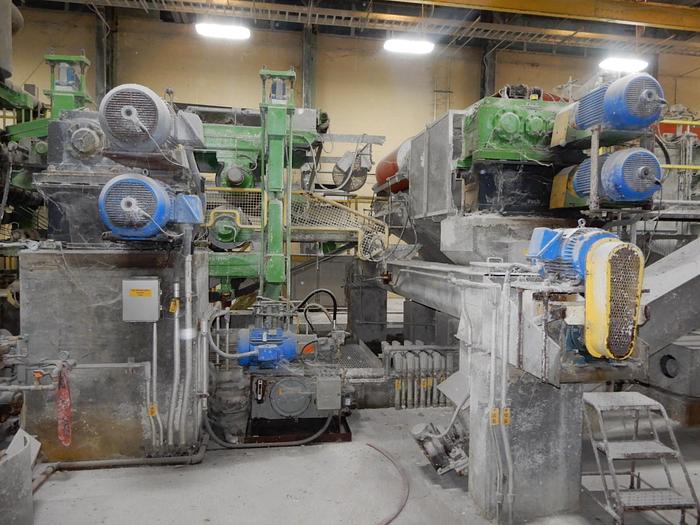 Used 1.2M ANDRITZ WET LAP MACHINE MDL HDP1200 BUILT IN 2001 160-200 ADSTPD