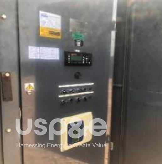 Used 1.1 MW 2009 Used Cummins QSK60 V16 Natural Gas Generator