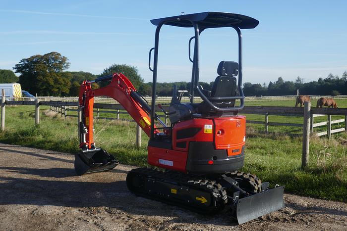 2021 OULIDE KUBOTA POWERED 2T MINI EXCAVATOR