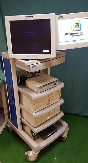 Used Carl Storz Endoskopie Workstation SCR tricam SL II 202230 20 Aida Compact Tulip Vision Line MPD 129