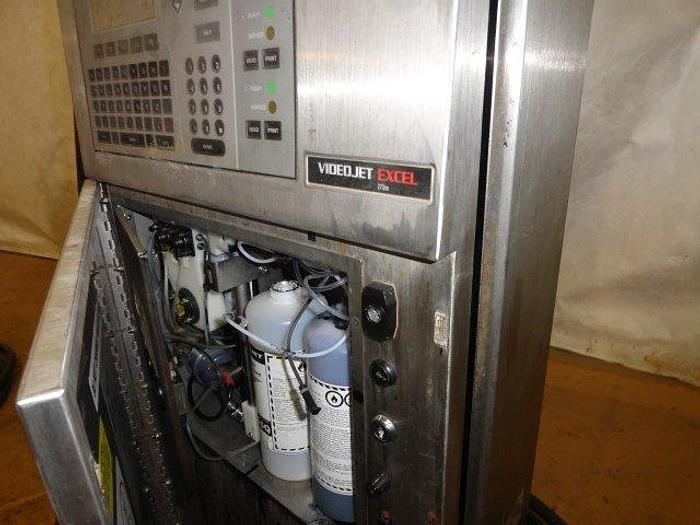 Used Videojet Dual Printhead Ink Jet Printer; Md#Excel/273SE
