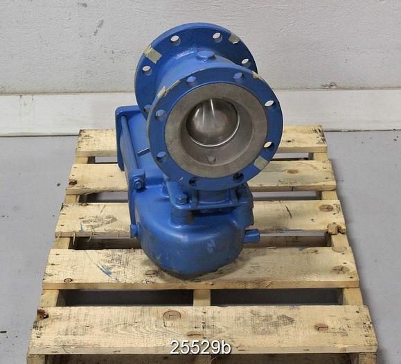 Used Jamesbury  Ball Valve, 6", Jamesbury St 600B Actuator, No Positioner, Storeroom Spare #25529