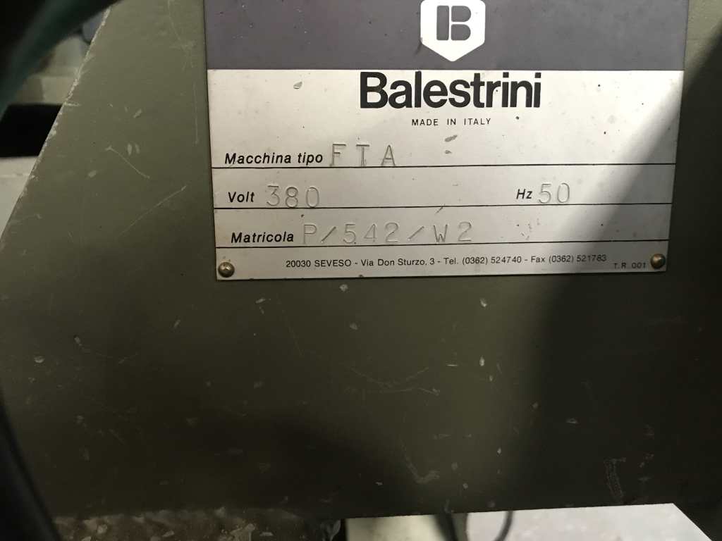 Usato Intestatrice Fresatrice Foratrice marca Balestrini