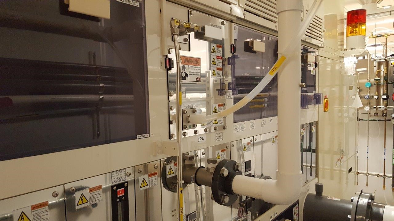 Used DNS WS-820L Automated wafer cleaning system