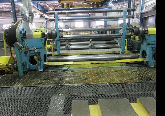 Used 1996 96" CAMERON CENTER SURFACE DUPLEX SLITTER REWINDER