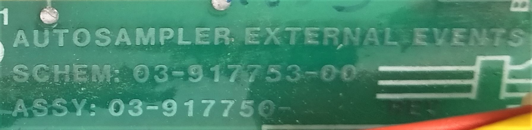 Used Varian 03-917750-00 PCB Board for Varian GC-Autosampler External Events